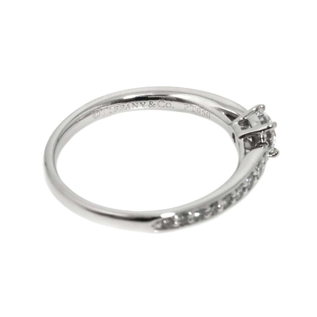 Tiffany & Co Harmony Ring Diamond Pt Platinum — view 3