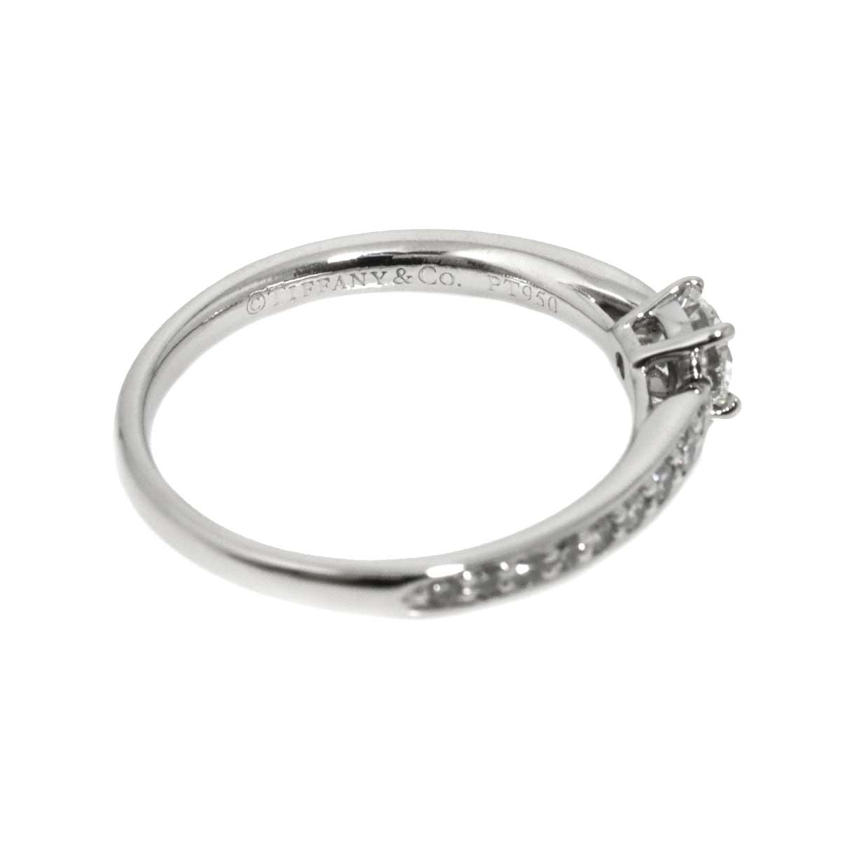 Tiffany & Co Harmony Ring Diamond Pt Platinum — view 3