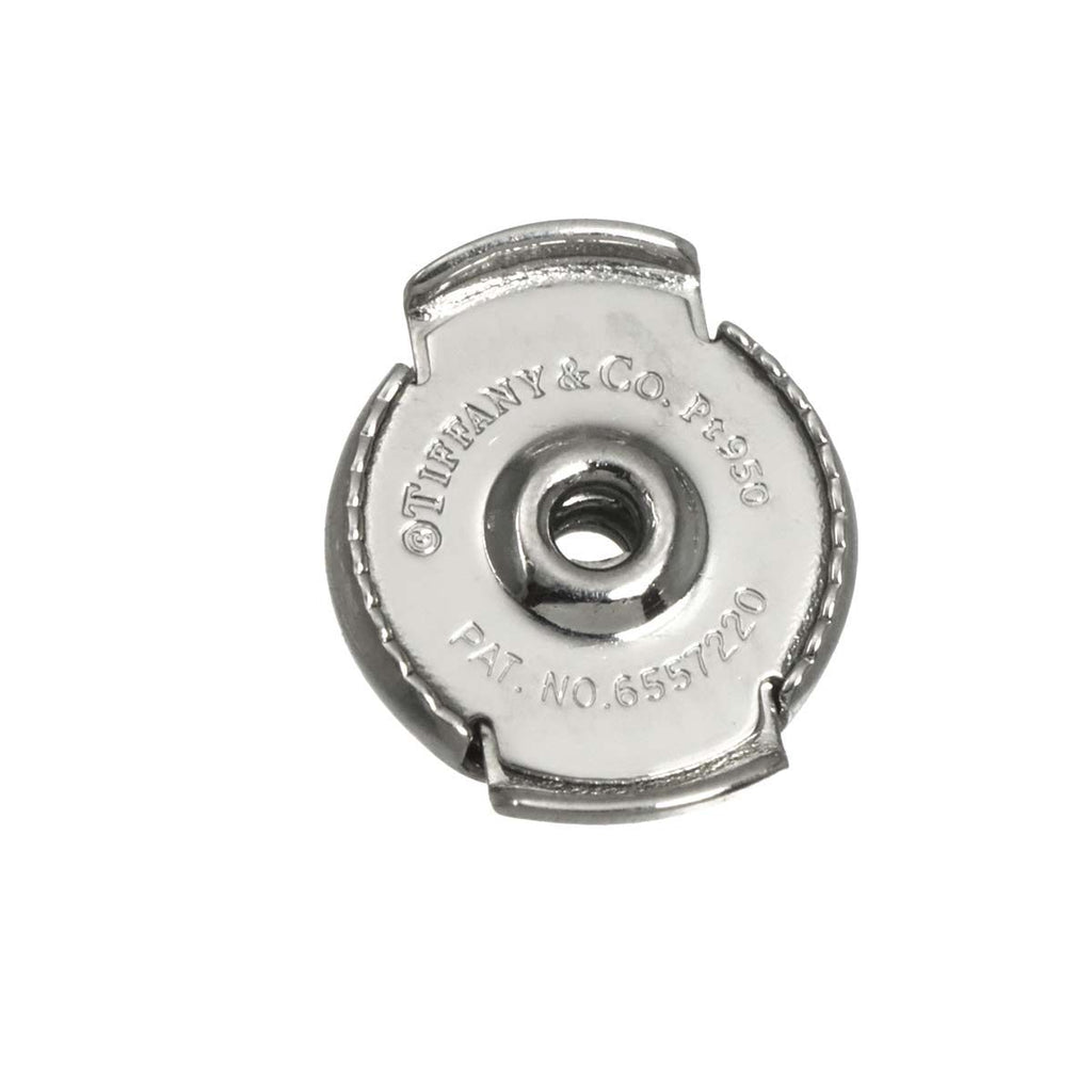 Tiffany & Co Aria Diamond Earrings Pt Platinum Pierced — view 5