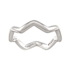 Tiffany & Co Zigzag Ring Pt Platinum — view 2