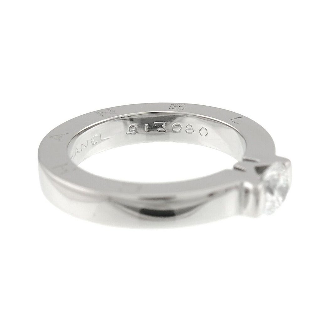 Chanel Diamond Ring Pt Platinum — view 5