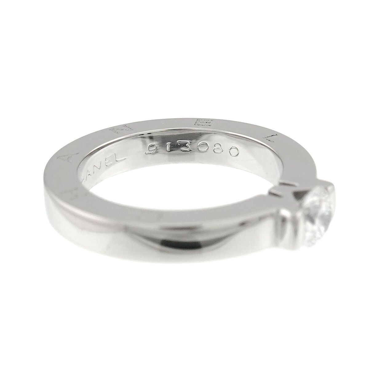 Chanel Diamond Ring Pt Platinum — view 5