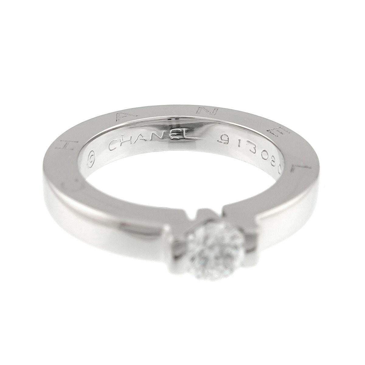 Chanel Diamond Ring Pt Platinum — view 3