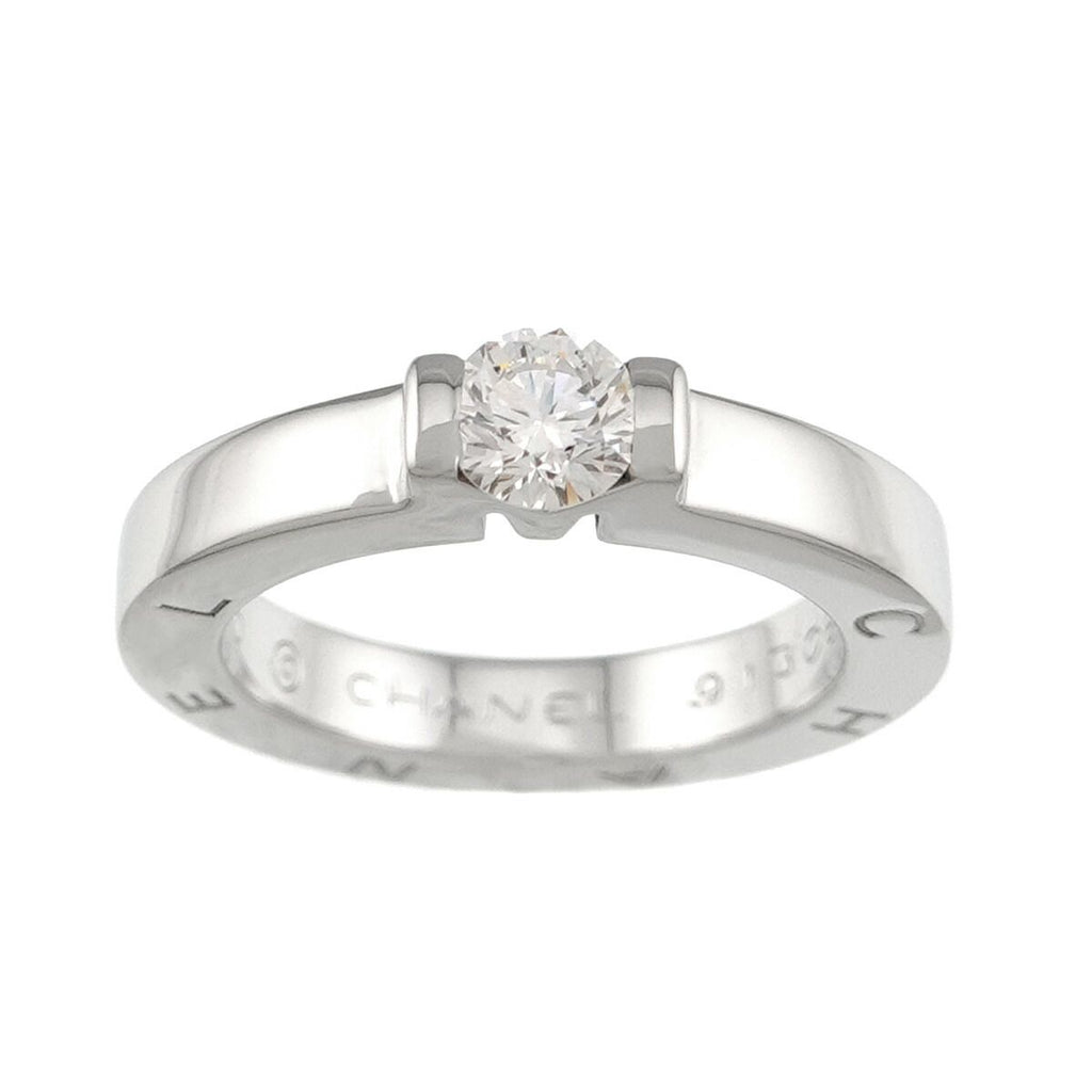 Chanel Diamond Ring Pt Platinum — view 2