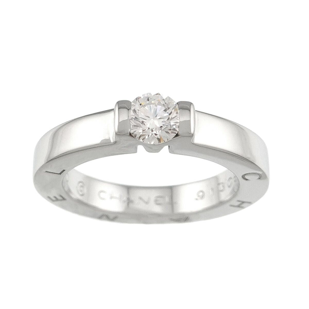 Chanel Diamond Ring Pt Platinum — view 2