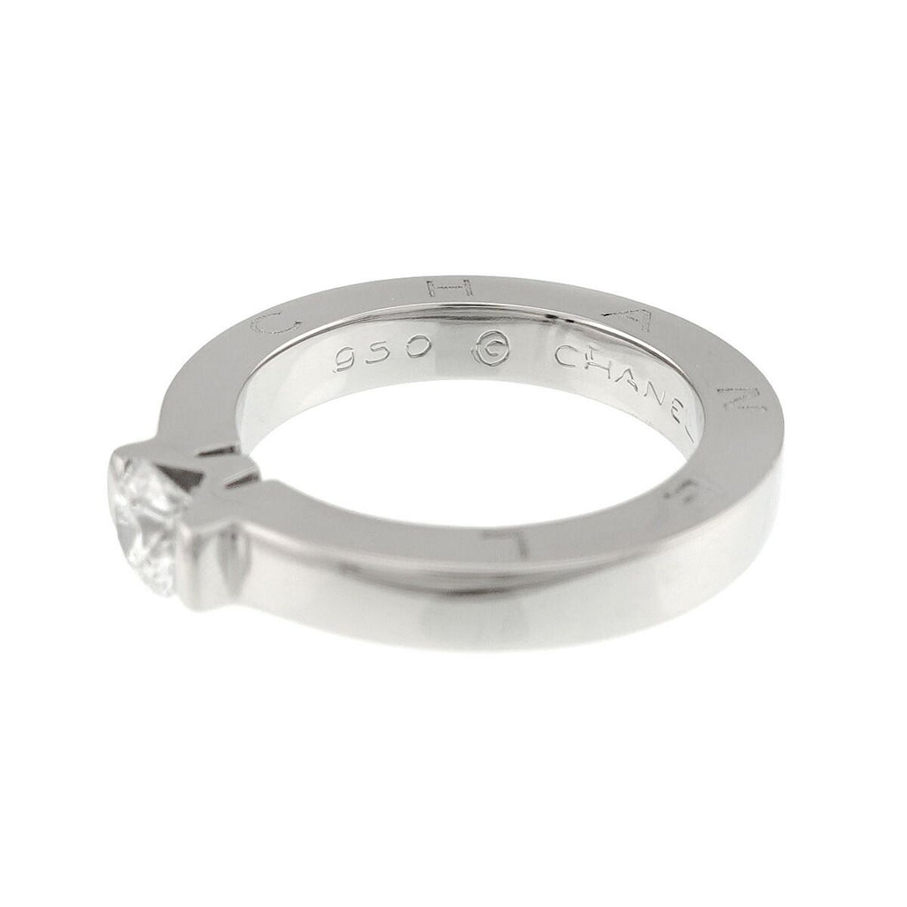 Chanel Diamond Ring Pt Platinum — view 4