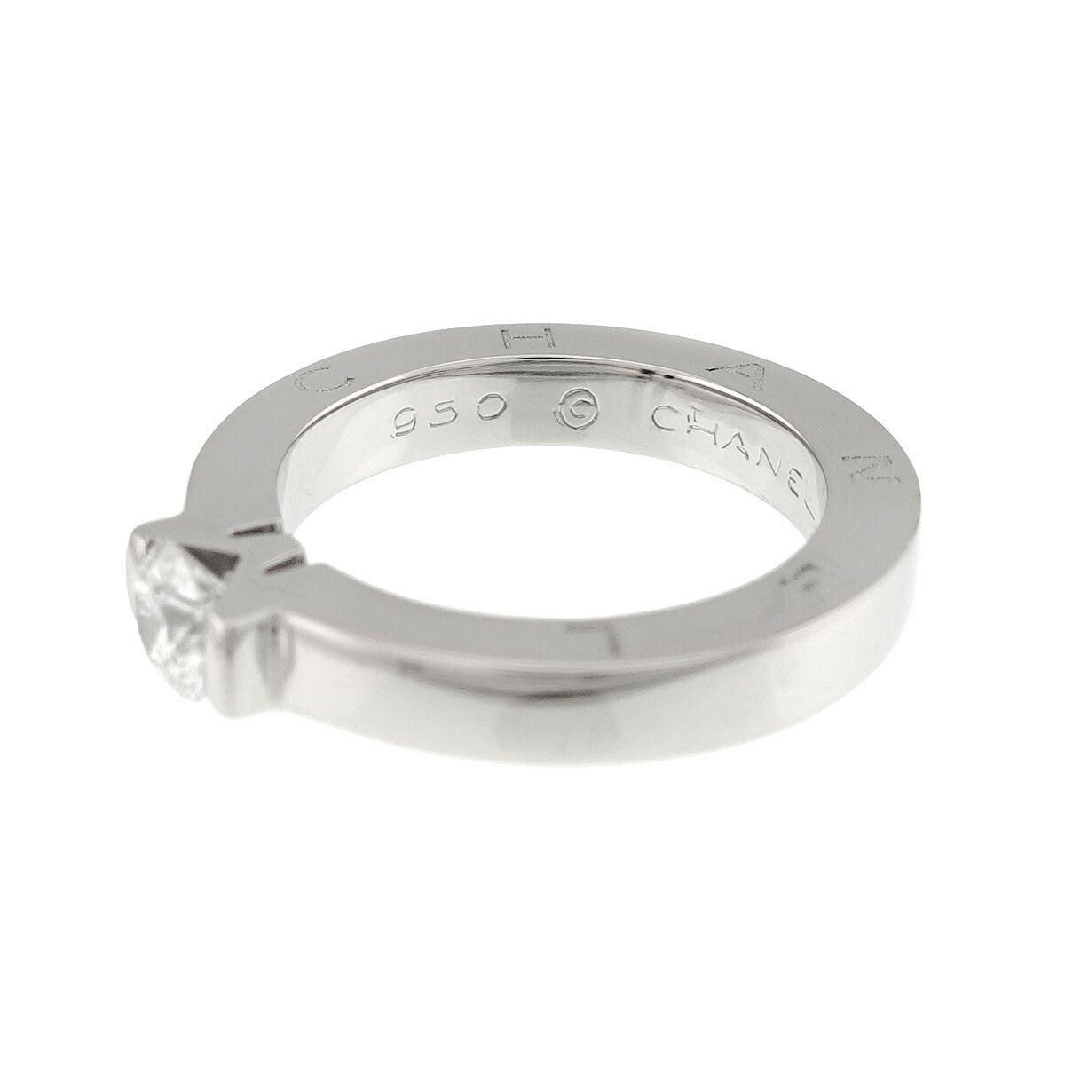 Chanel Diamond Ring Pt Platinum — view 4