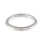Tiffany & Co Milgray Ring Pt Platinum Together Milgrain — view 3