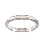 Tiffany & Co Milgray Ring Pt Platinum Together Milgrain — view 2