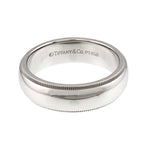 Tiffany & Co Milgray Ring Pt Platinum Together Milgrain — view 3