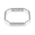 Gucci Octagonal Ring 18k WG White Gold — view 4