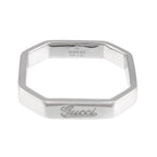 Gucci Octagonal Ring 18k WG White Gold — view 3