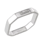 Gucci Octagonal Ring 18k WG White Gold — view 5