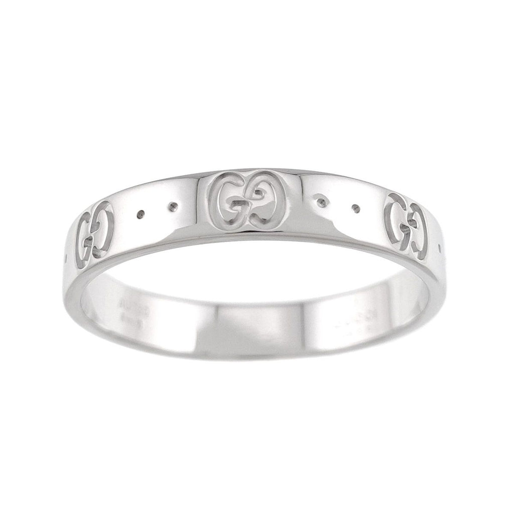 Gucci Icon Ring 18k WG White Gold 750 — view 2