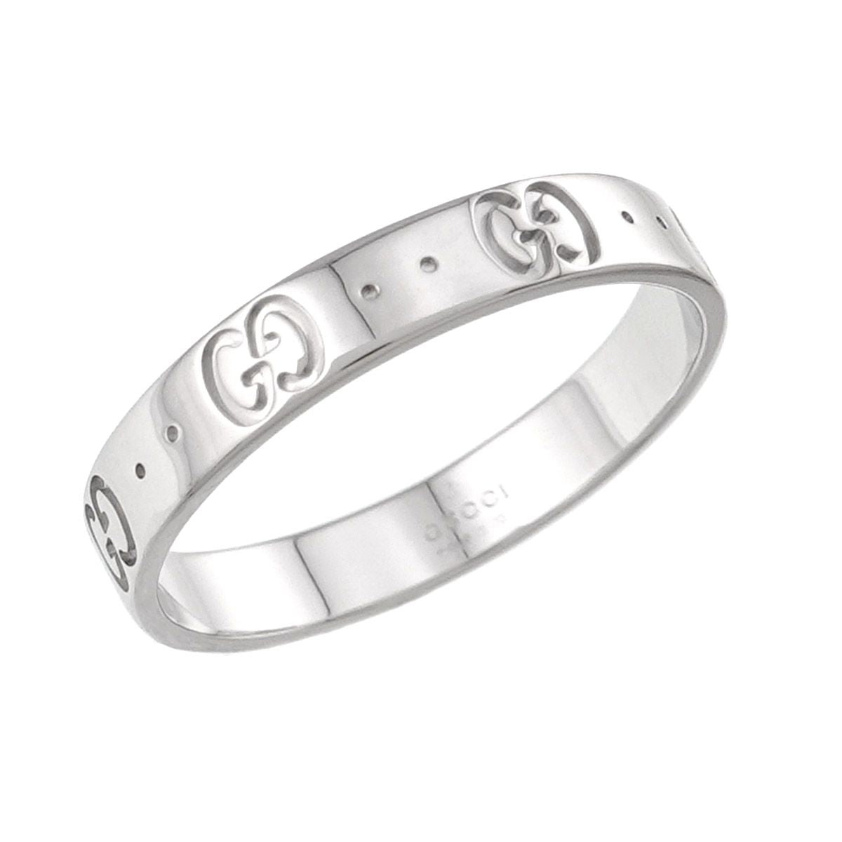 Gucci Icon Ring 18k WG White Gold 750 — view 6