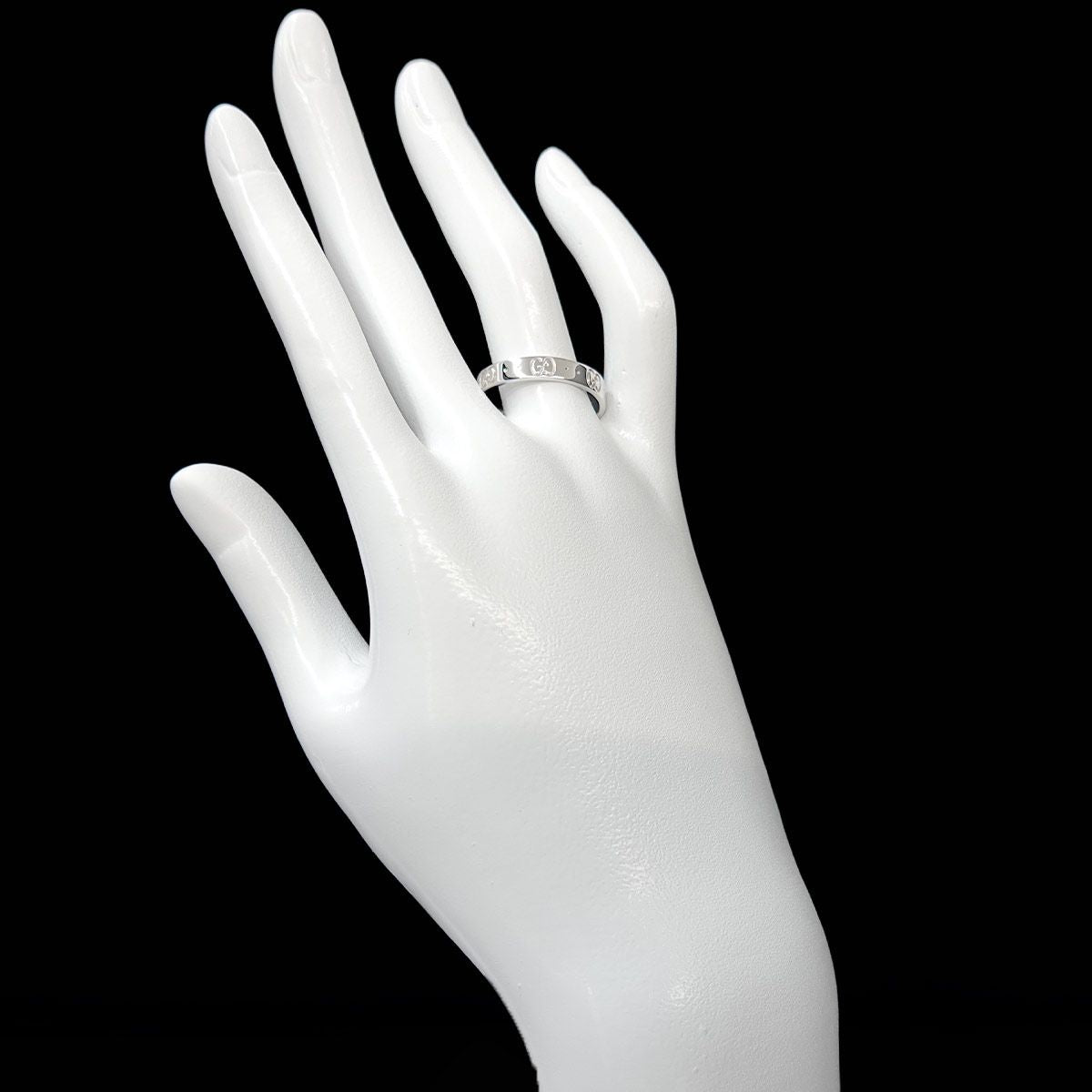 Gucci Icon Ring 18k WG White Gold 750 — view 8