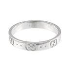 Gucci Icon Ring 18k WG White Gold 750 — view 3