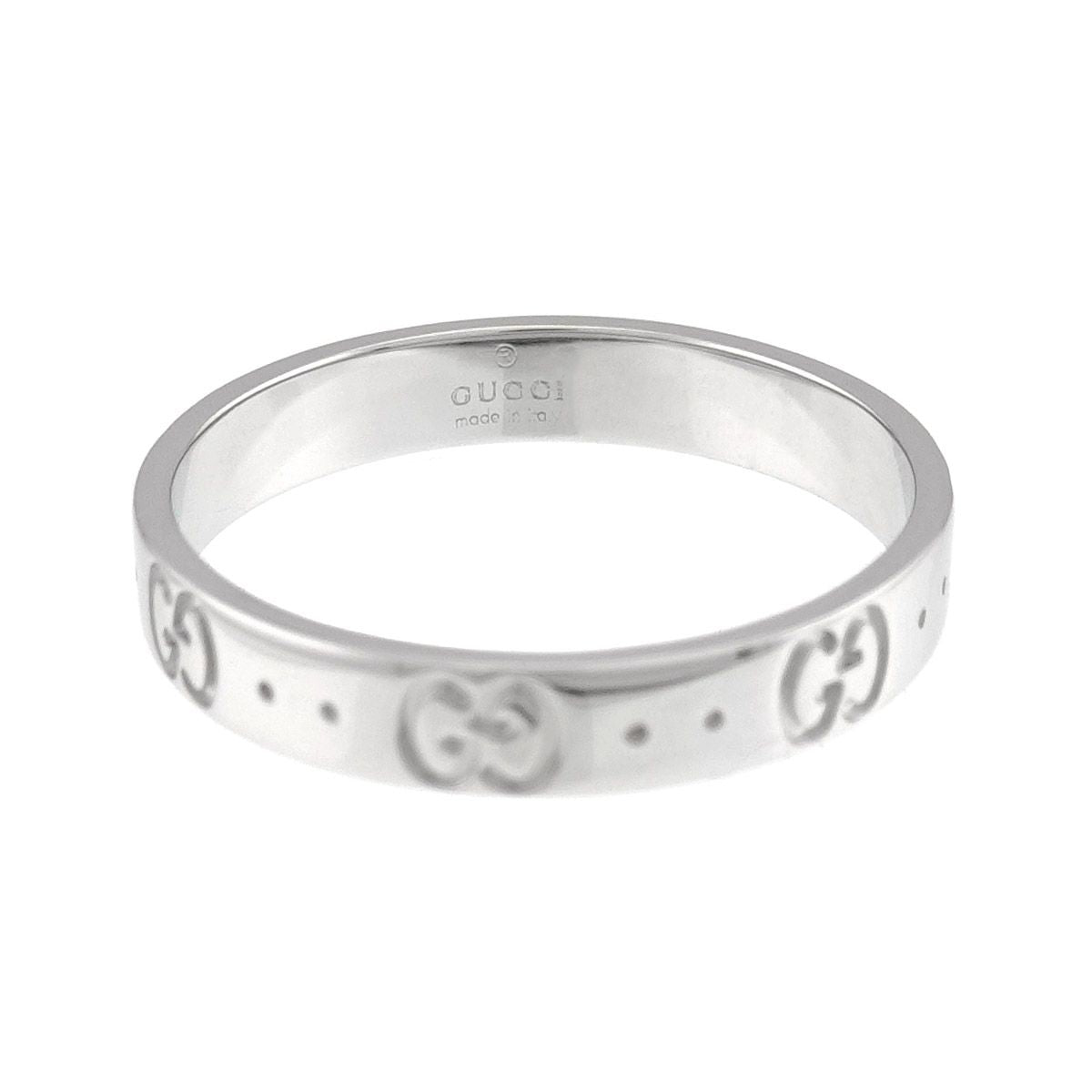 Gucci Icon Ring 18k WG White Gold 750 — view 3