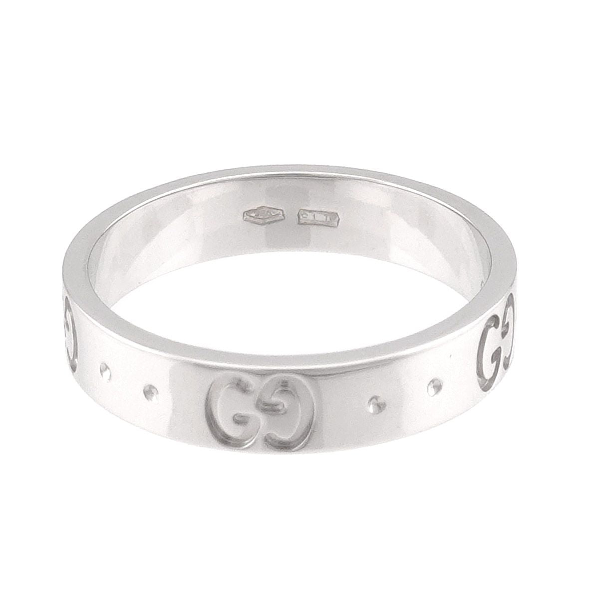 Gucci Icon Ring 18k WG White Gold 750 — view 5
