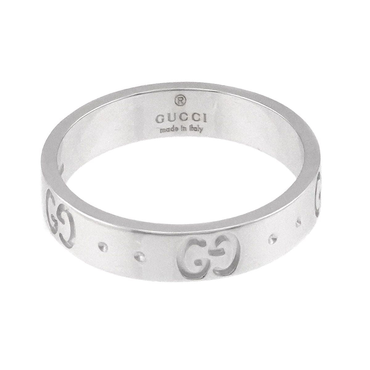Gucci Icon Ring 18k WG White Gold 750 — view 3