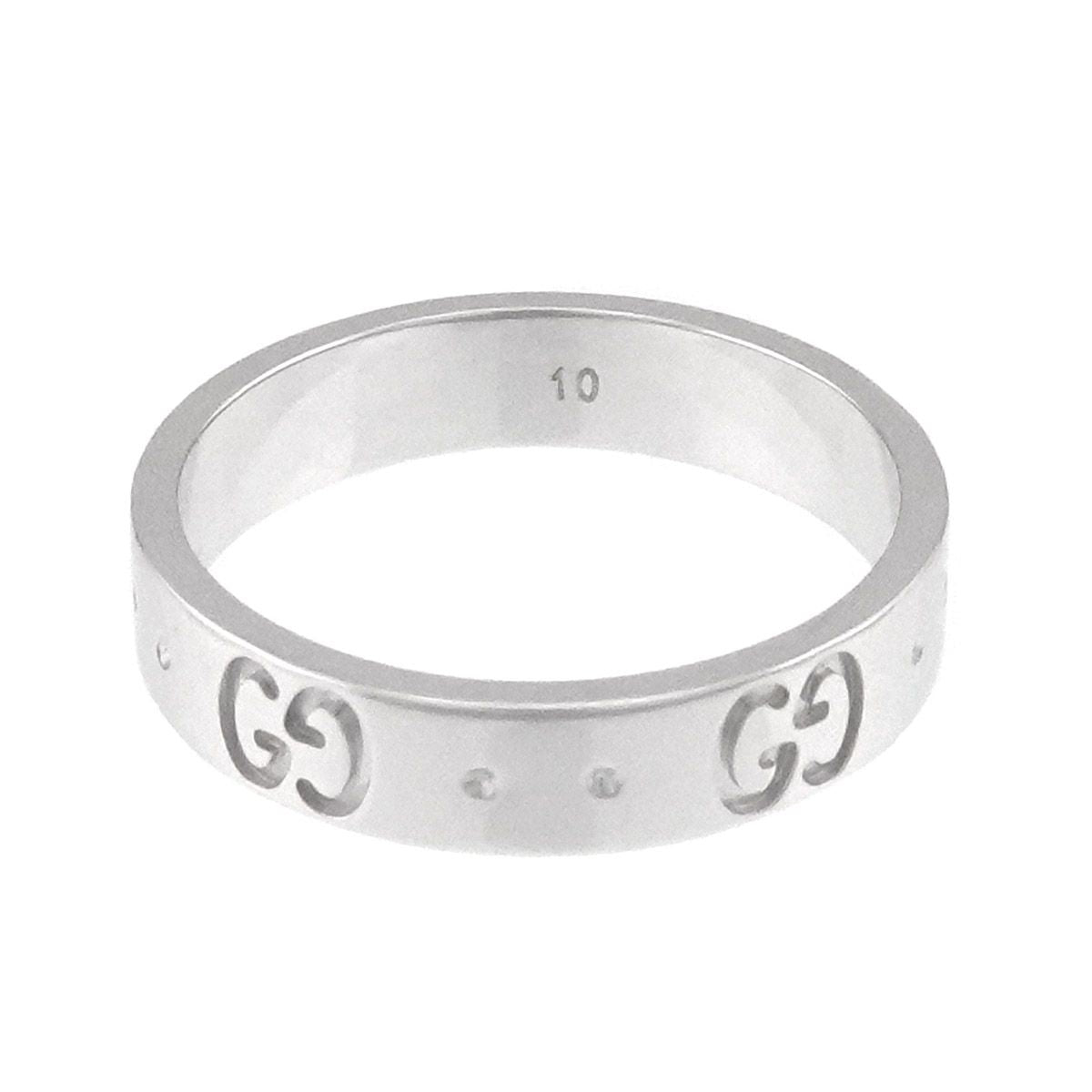 Gucci Icon Ring 18k WG White Gold 750 — view 4