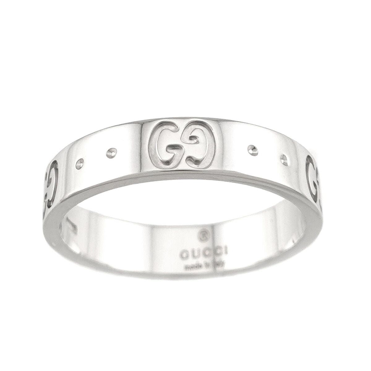Gucci Icon Ring 18k WG White Gold 750 — view 2