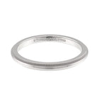 Tiffany & Co Milgrain Ring Pt Platinum Together — view 4