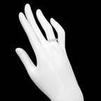 Tiffany & Co Curved Band Ring Pt Platinum — view 7