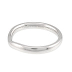 Tiffany & Co Curved Band Ring Pt Platinum — view 3
