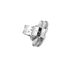 Tiffany & Co Signature Diamond Earrings 18k WG White Gold 750 Pierced — view 5