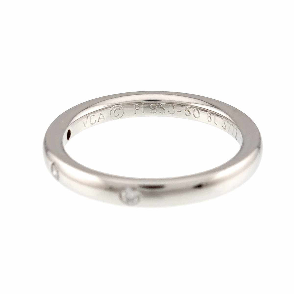 Van Cleef & Arpels Tandormont Etoile 50 Ring Diamond Pt Platinum — view 3