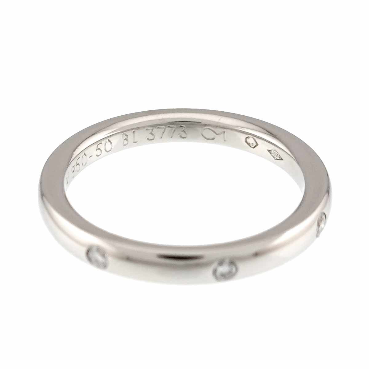 Van Cleef & Arpels Tandormont Etoile 50 Ring Diamond Pt Platinum — view 4