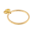 Gucci GG Running Ring 18k YG Yellow Gold — view 5