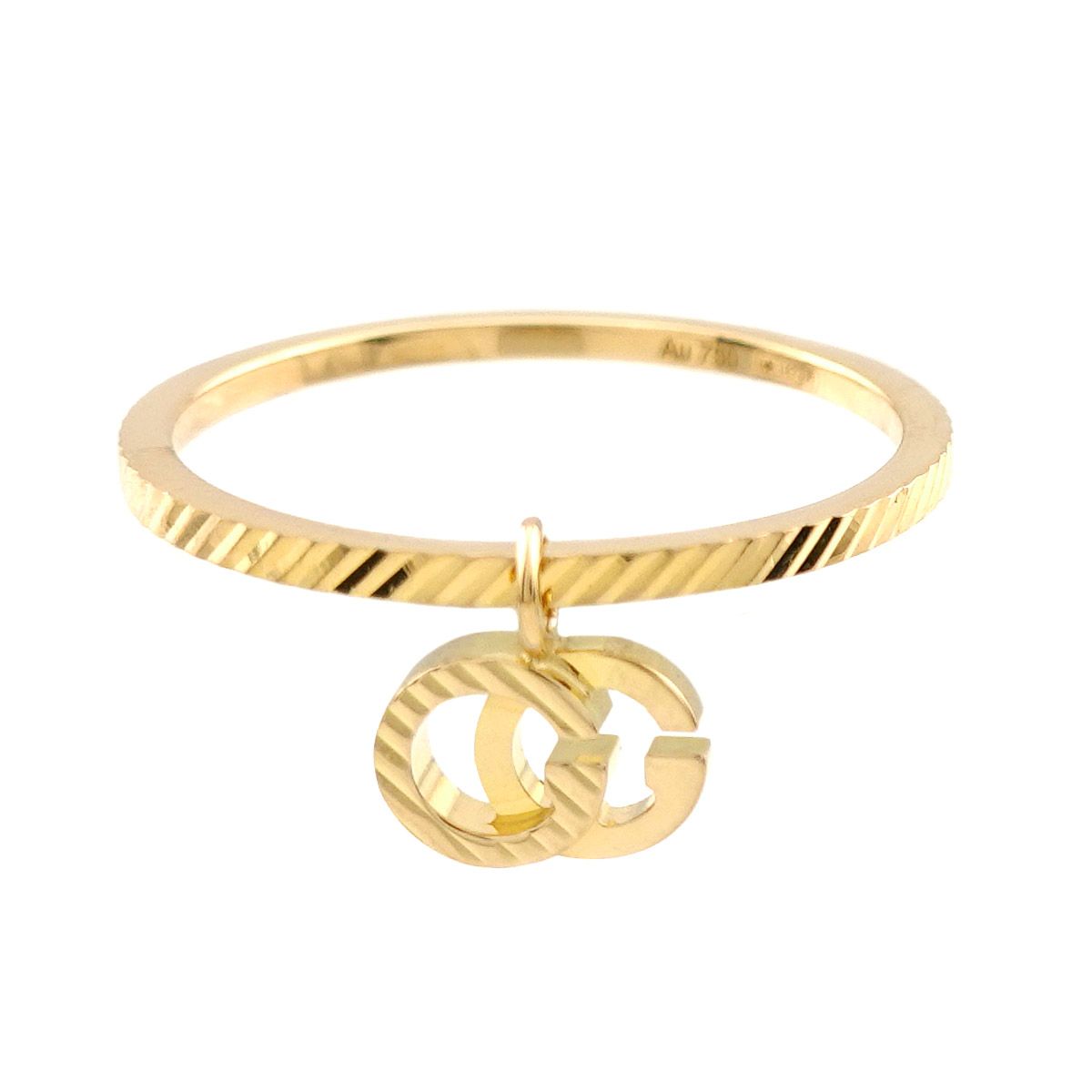 Gucci GG Running Ring 18k YG Yellow Gold — view 2
