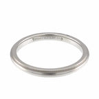 Tiffany & Co Milgray Ring Pt Platinum Together Milgrain — view 3