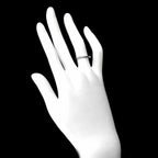 Tiffany & Co Milgray Ring Pt Platinum Together Milgrain — view 6