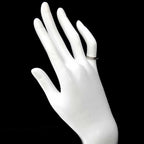 Tiffany & Co Logo Band Ring Pt Platinum — view 6