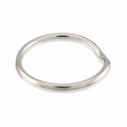 Tiffany & Co Curved Band Ring Pt Platinum — view 3