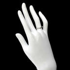Tiffany & Co Curved Band Ring Pt Platinum — view 7