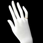 Tiffany & Co Lucida Band Ring Pt Platinum 18k PG Pink Gold 750 — view 6