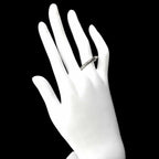 Tiffany & Co Milgray Ring Pt Platinum Together Milgrain — view 6