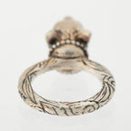 Gucci Anga Forest Wolf Head 925 Sterling Silver Ring — view 4