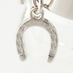 Hermes Scarf Ring Charm Key Horseshoe Silver — view 6