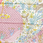 Hermes Carre 90 Silk le Premier Chant Song of Beginnings Scarf Pink — view 6