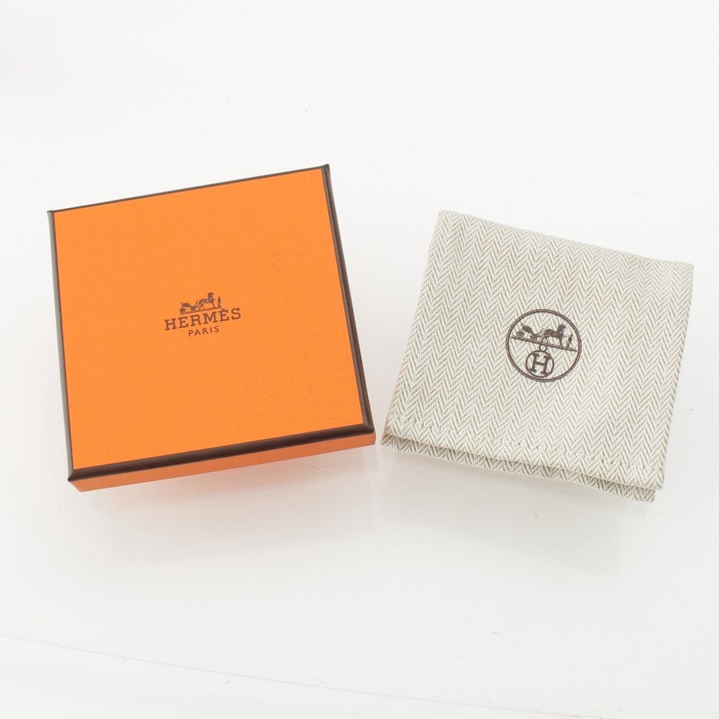 Hermes Roulis Godronne Double Tour Leather Bracelet Gold Black — view 8
