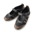 Louis Vuitton LV Sneakers Monogram Mary Jane Shoes Black Brown