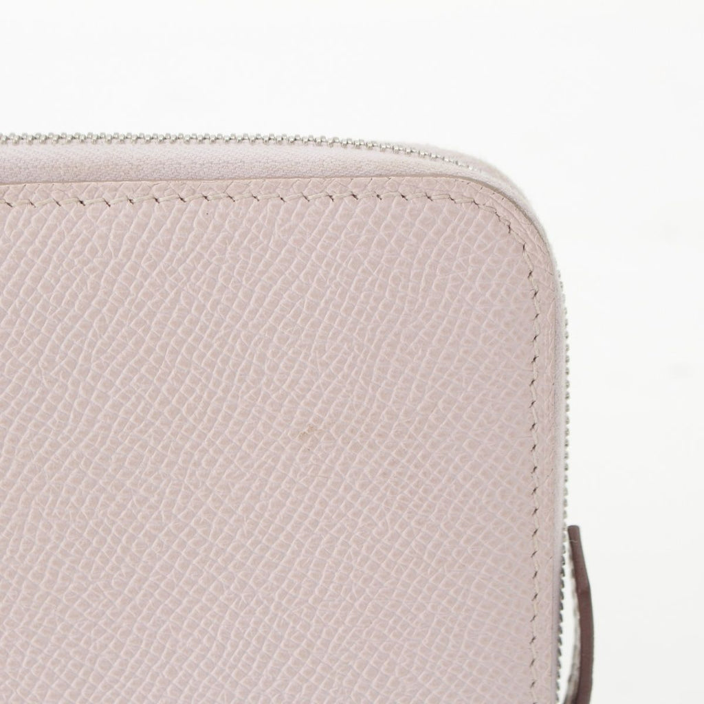 Hermes Azap Long Silk in Epsom Wallet Mauvepere Pink — view 7