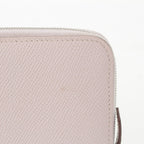 Hermes Azap Long Silk in Epsom Wallet Mauvepere Pink — view 7