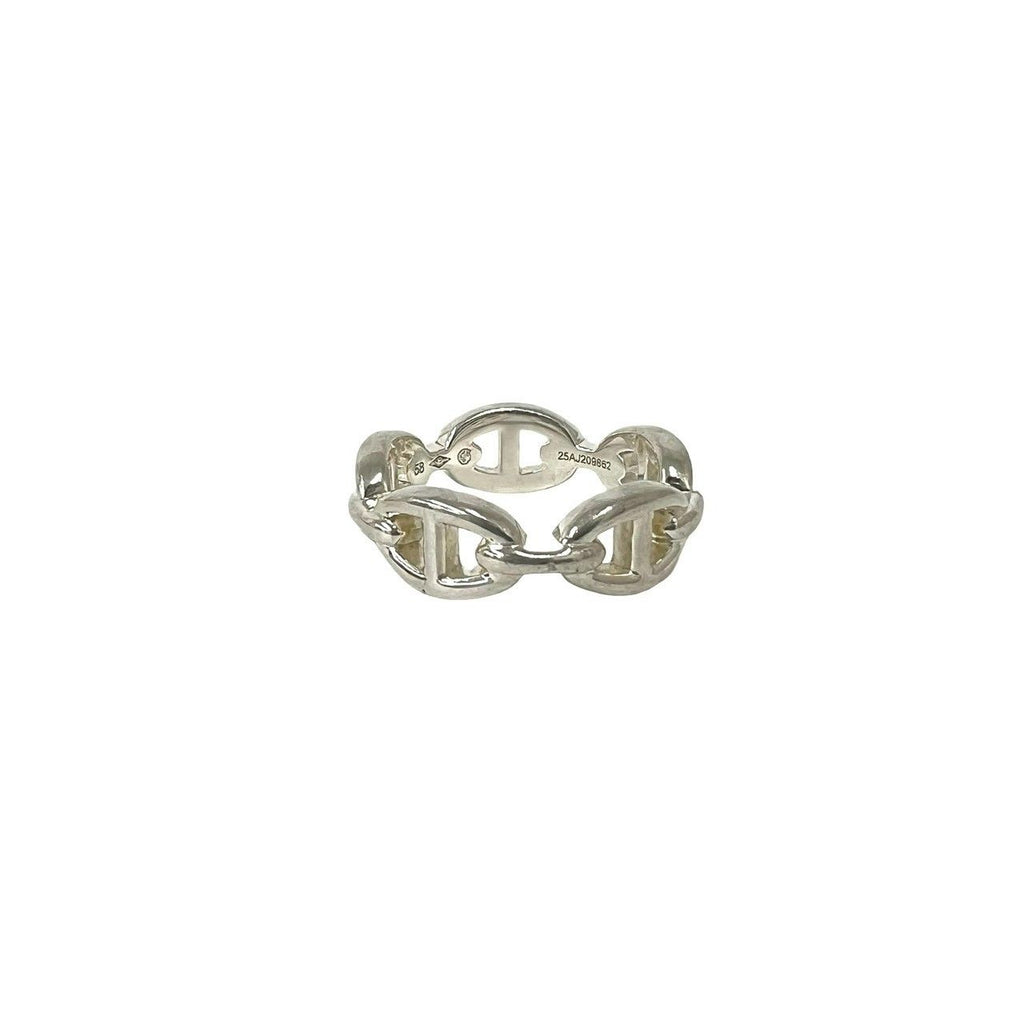 Hermes Chaine D'ancre Ring 925 Sterling Silver — view 4