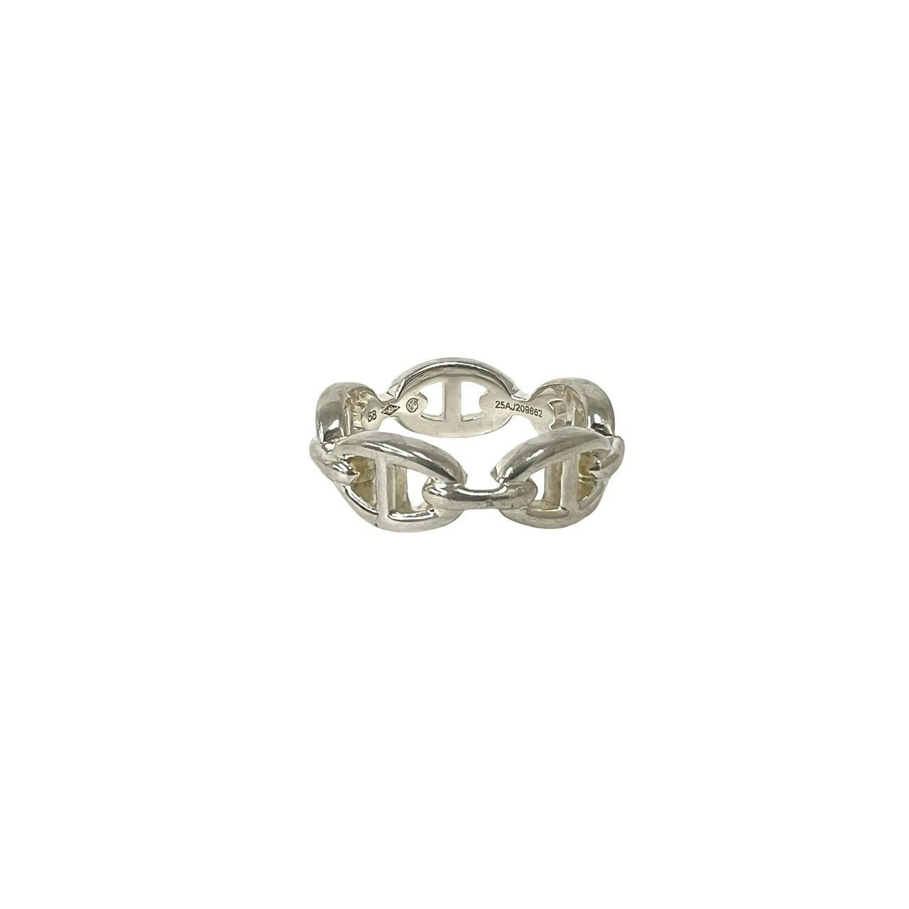 Hermes Chaine D'ancre Ring 925 Sterling Silver — view 4
